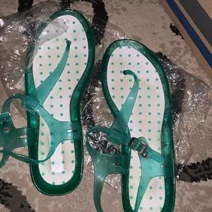 New jelly sandals